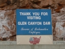 PICTURES/Glen Canyon Dam Tour/t_Glen Canyon Dam Sign.JPG